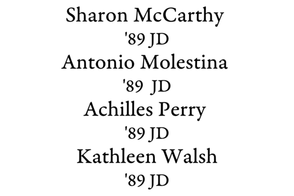 Fordham Law School Annual Luncheon Sponsors