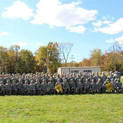 Army ROTC group photo