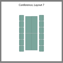 conference layout