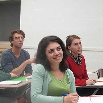 Graduate Students in Class