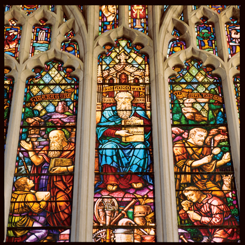 Stained glass window - LG