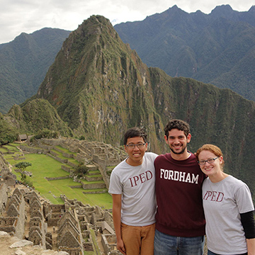 IPED Students at Machu Picchu
