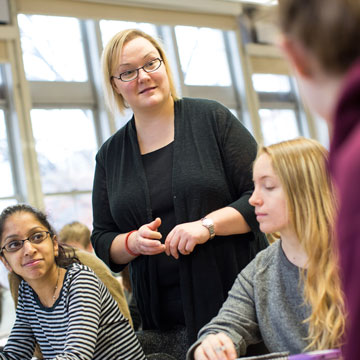 Female Faculty with Female Students