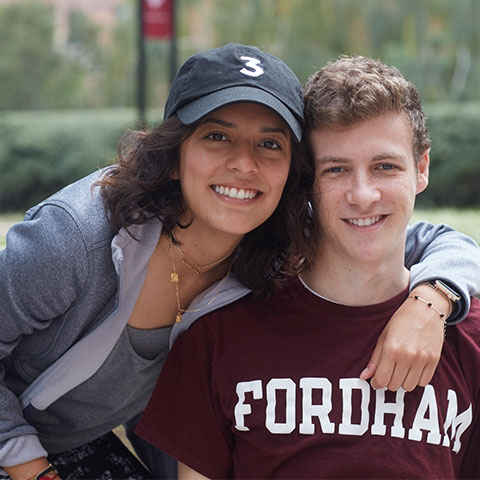 Male and Female Student at Rose Hill