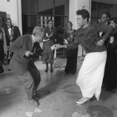 Maya Angelou Amiri Baraka dancing