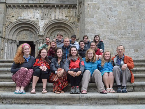 Medieval Studies Class at Camino di Santiago