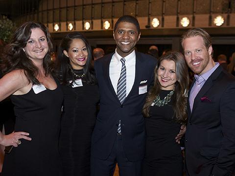 Group shot of people from the President's Club