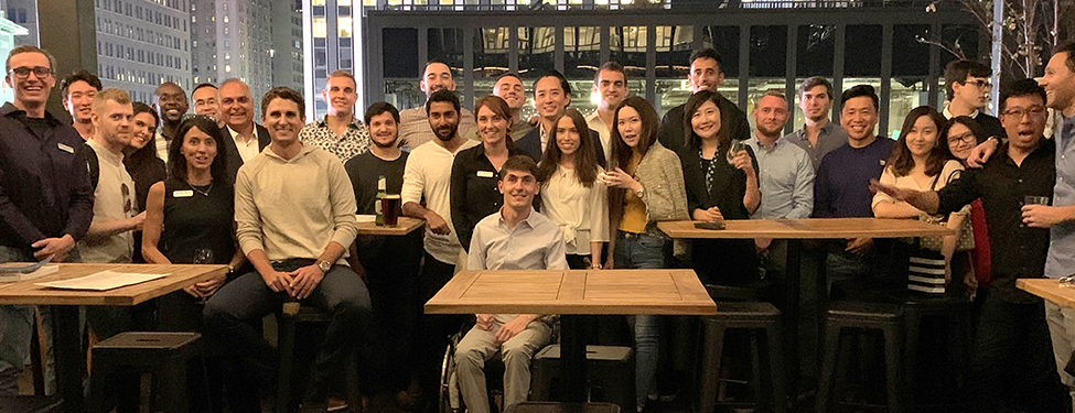 Fordham Real Estate Student Association Group from 2020