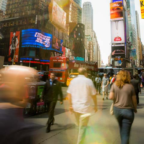 Times Square Street Scene - LG