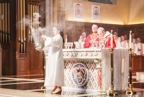 Altar Server at Mass of the Holy Spirit