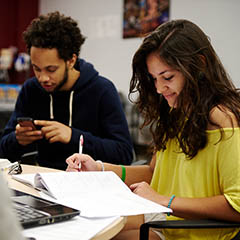 Students Studying Together