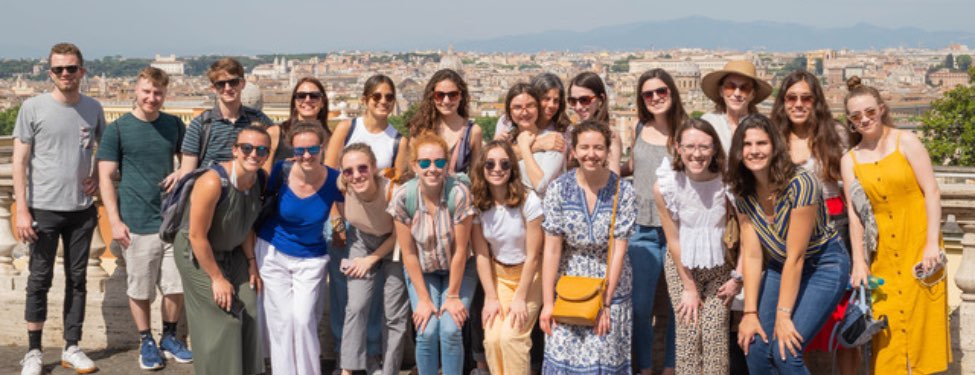 Photo of Group of Students taken during Study Abroad