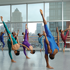 Student at the Alvin Ailey School of Dance