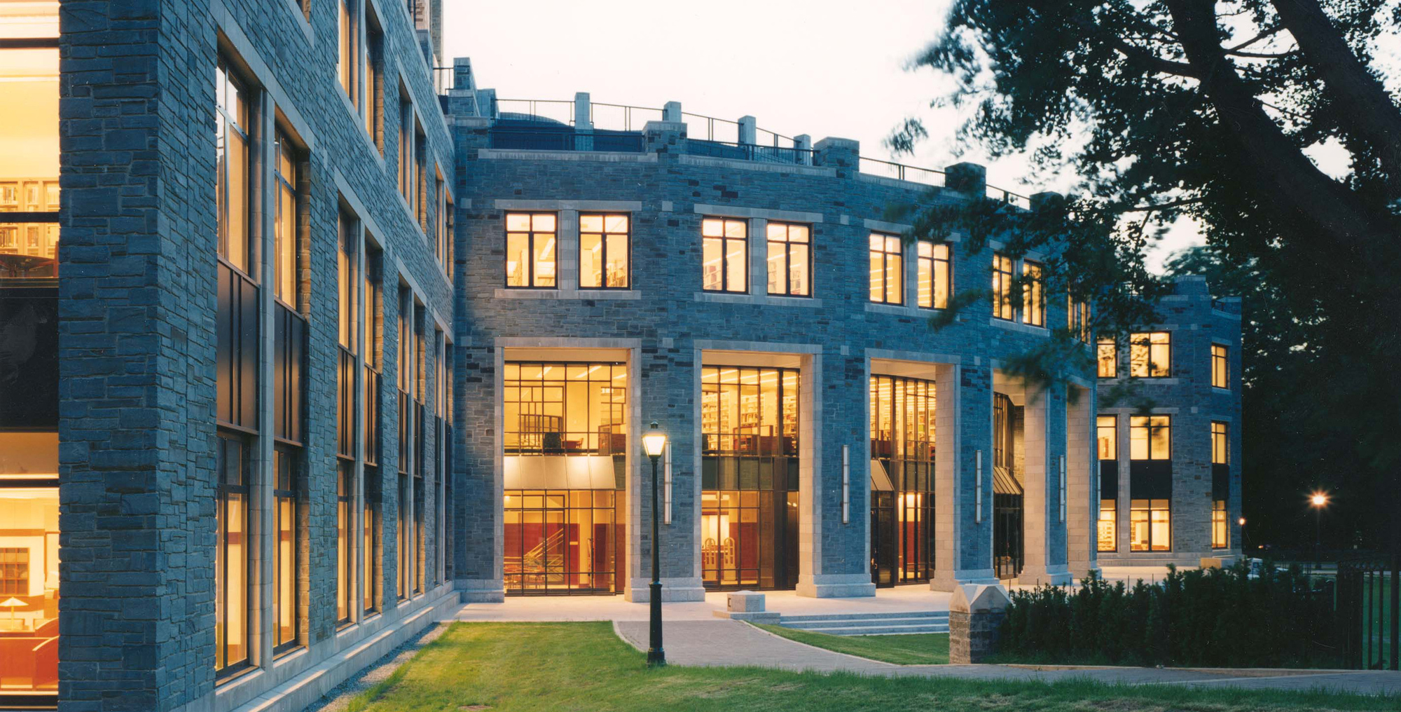 Walsh Library at Rose Hill