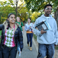 Ethnically mixed group of students - SM