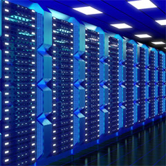 Stock photo of servers